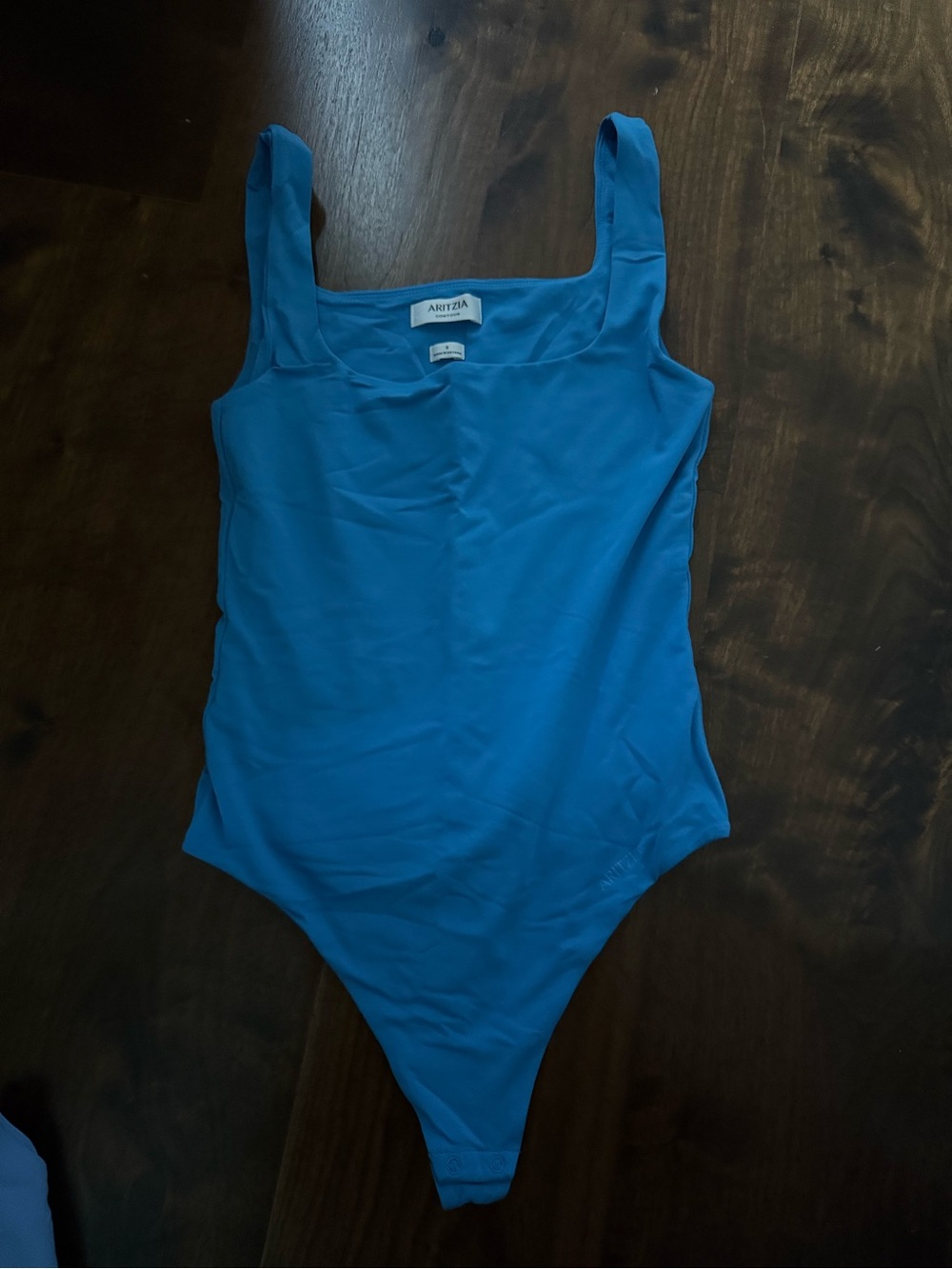 Aritzia Blue Bodysuit